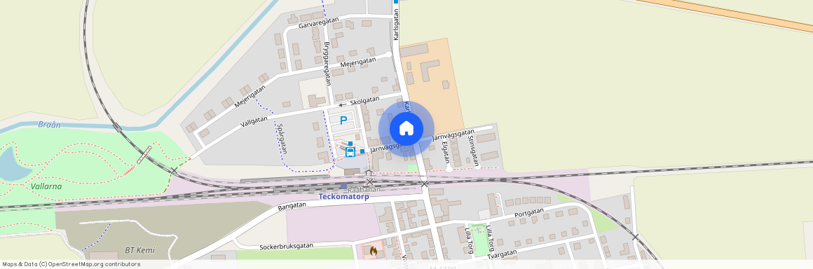 Karlsgatan 16, Teckomatorp