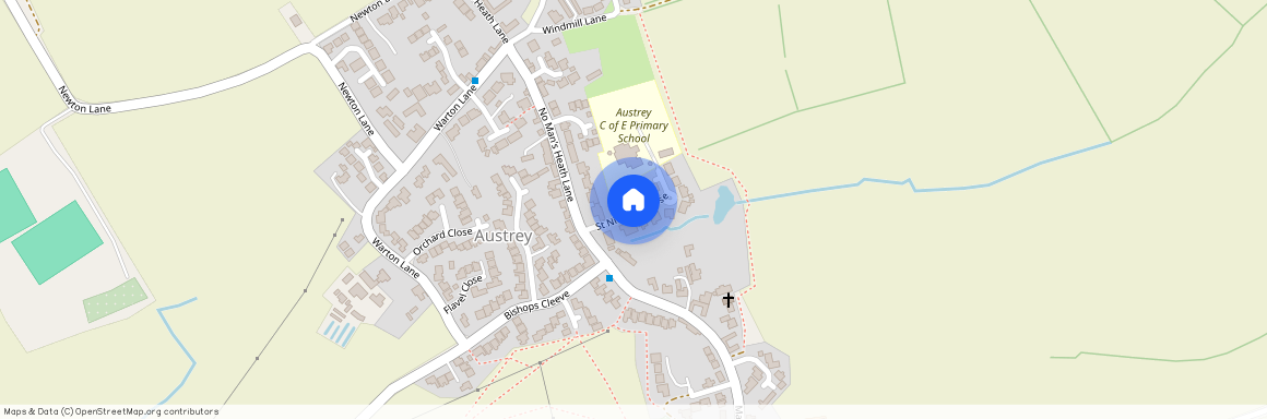 St. Nicholas Close, Austrey, Atherstone, Warwickshire, CV9