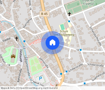 3-Zimmer-Wohnung in Erbach - zentrale Lage - Aufzug - Stellplatz - Foto 1