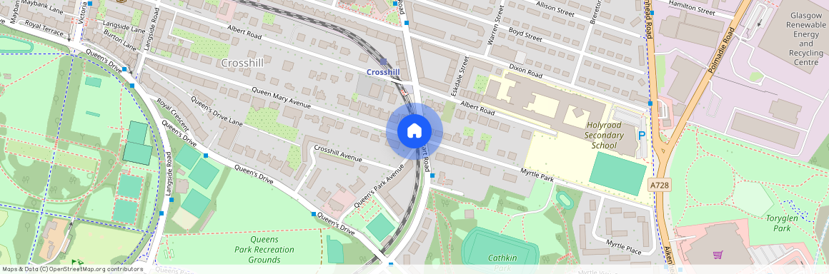 Queen Mary Avenue, Queens Park, Glasgow, G42