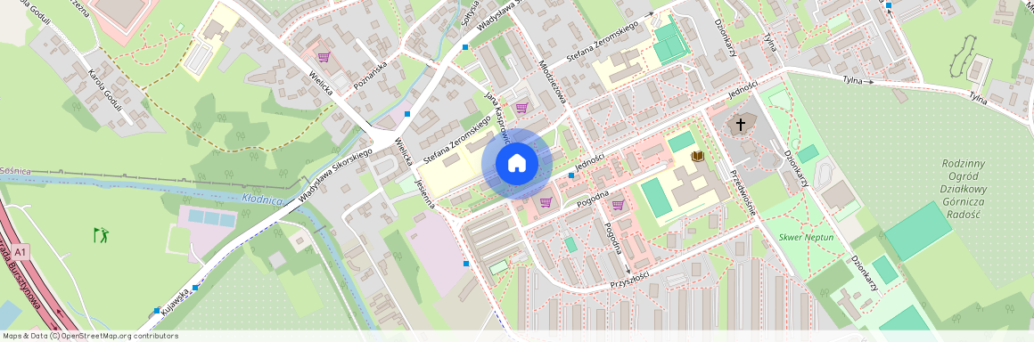 ul. Jedności, Sośnica, Gliwice, śląskie