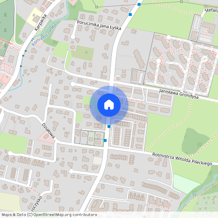 ul. Kolista, Kamienica, Bielsko-Biała, śląskie