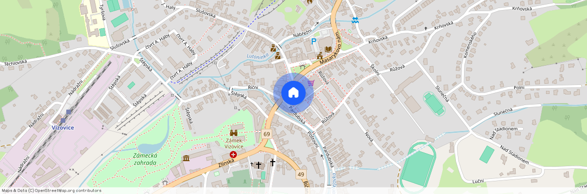 Masarykovo nám. 140, Vizovice