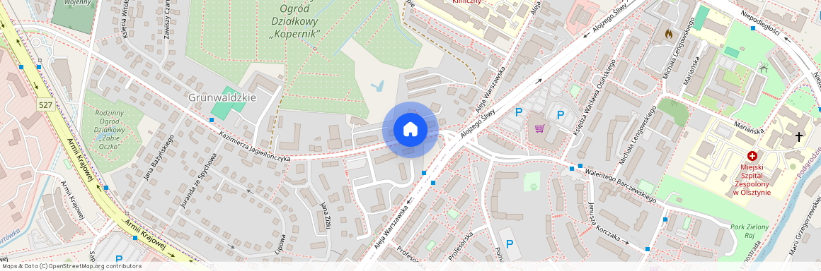 ul. Kazimierza Jagiellończyka, Osiedle Grunwaldzkie, Olsztyn, warmińsko-mazurskie