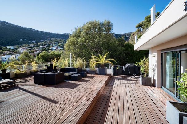 Beausoleil Moyenne corniche, magnifique appartement penthouse 4 pièces meublé - Photo 1