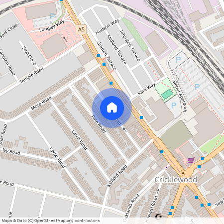 Hassop Road, Cricklewood, London