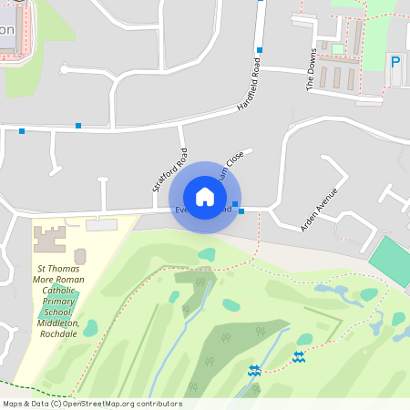 Evesham Road, Middleton, Manchester, Greater Manchester, M24