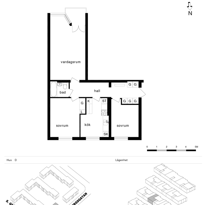 Södra Grängesbergsgatan 46B, Augustenborg - Foto 2