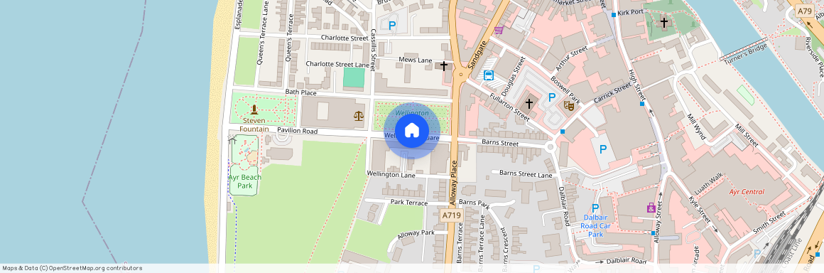 Wellington Square, Ayr, Ayrshire, KA7