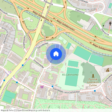 ul. Przy Stawie, Wieniawa, Lublin, lubelskie