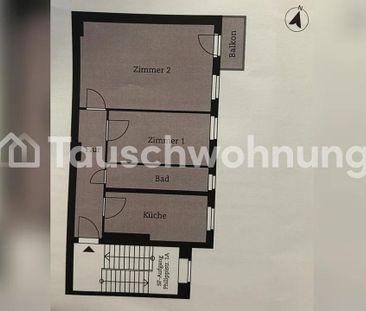 TAUSCHWOHNUNG Altbau 2 ZW mit Balkon / mit Kaufmöglichkeit - Photo 1