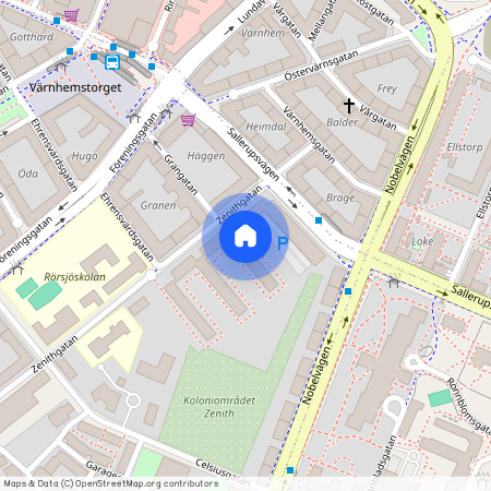 Värnhem, Malmö, Skåne, Zenithgatan 18