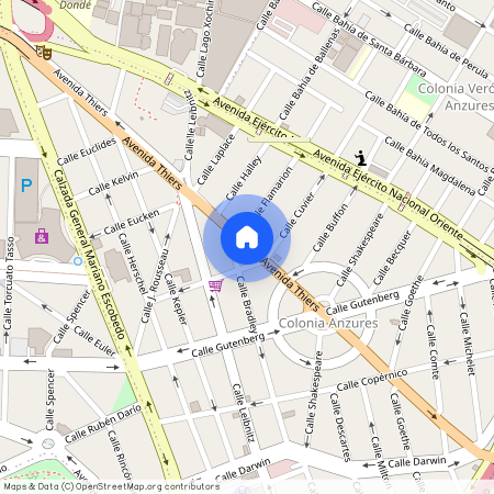 AV THIERS #-Int. -, Colonia Anzures, C.P. 11590, Df / Cdmx