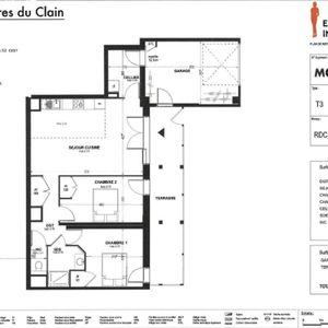 Location Appartement 3 pièces 64m² POITIERS 86000 - Photo 3