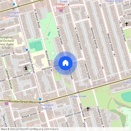 334 Shaw Street Unit# Lower, Toronto
