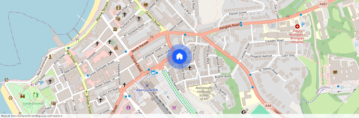 Stanley Terrace, Aberystwyth