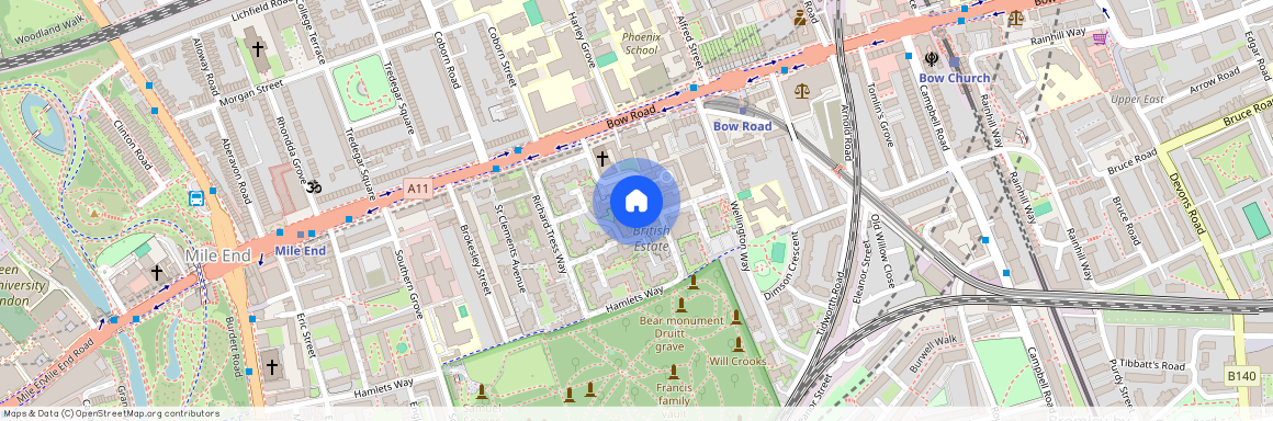 Clematis Apartments, Merchant Street, E3 4PQ, London