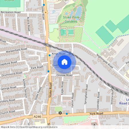 Queens Road, Guildford, Surrey, GU1