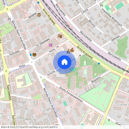 ul. Krucza, Otwock, otwocki, mazowieckie