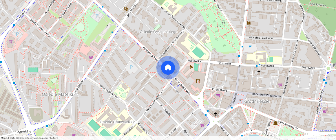 ul. Konstytucji 3 Maja, Świnoujście