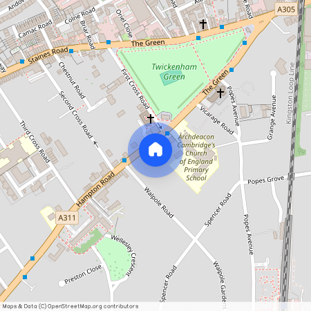 Hampton Road, Twickenham, TW2, London