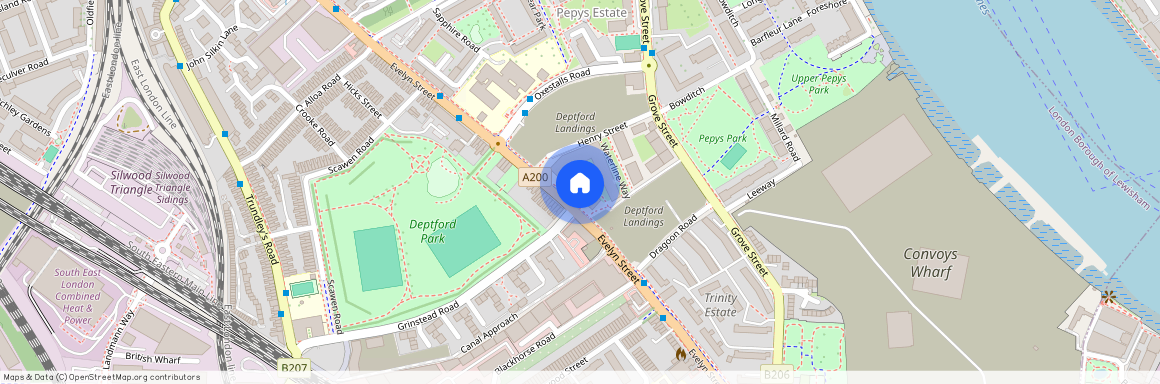 161 Evelyn Street London SE8