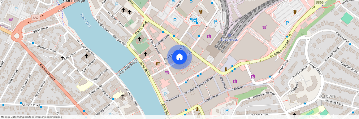 Queensgate, Inverness, IV1