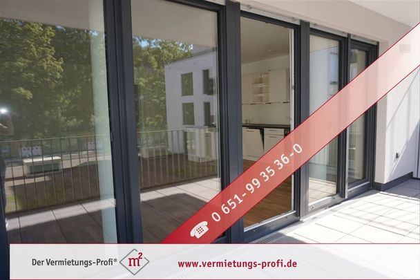 Exklusive 3 Zimmer Wohnung mit Einbauküche und Balkon in direkter Mosellage ! - Photo 1