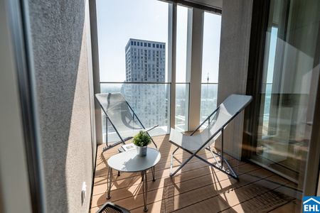 Stylische 1,5-Zi.-Wohnung mit Loggia & Rooftop Pool | TOWER HOMES im V22 - Foto 2