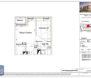 Location Appartement 2 pièces 41m² LE HAVRE 76600 - Photo 2