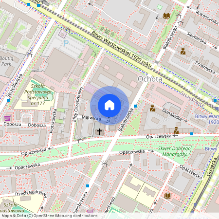 ul. Mątwicka, Szczęśliwice, Ochota, Warszawa, mazowieckie