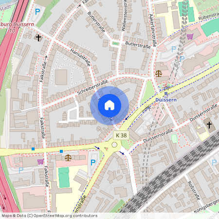 Hansastraße 102, 47058 Duisburg - Duisburg-Mitte