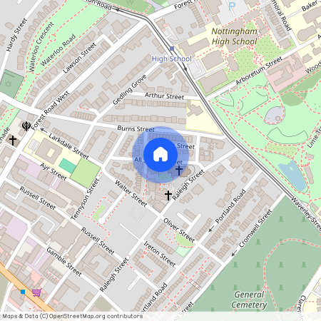 All Saints Street, Nottingham