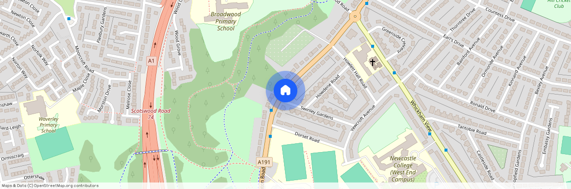 3 bed upper flat to rent in NE15