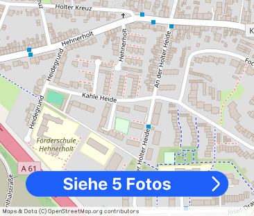 gut geschnittene 2-Zimmer-Wohnung imit Balkon n Mönchengladbach Holt - Foto 1