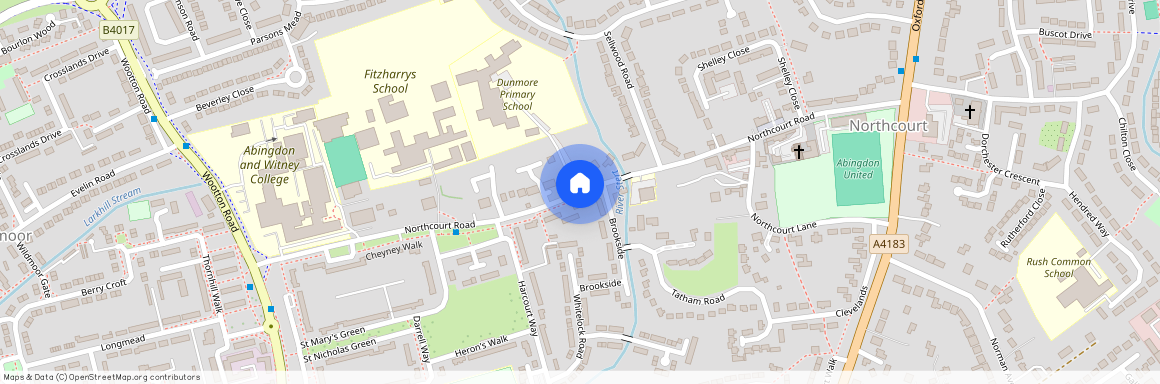 Northcourt Road, Oxfordshire, Abingdon