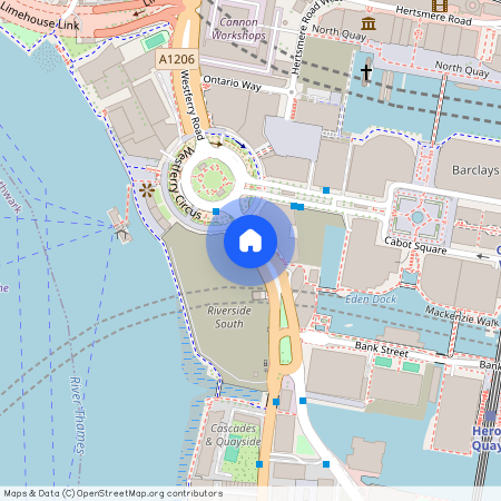 Westferry Road, Canary Wharf