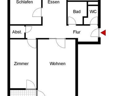 3 Zimmer-Wohnung - Photo 4