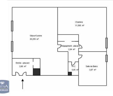 Location Appartement 3 pièces 60m² ANGERS 49100 - Photo 6