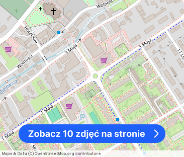 Do wynajęcia 2 pokojowe mieszkanie w Bielawie, ul 1-ego Maja - Zdjęcie 1