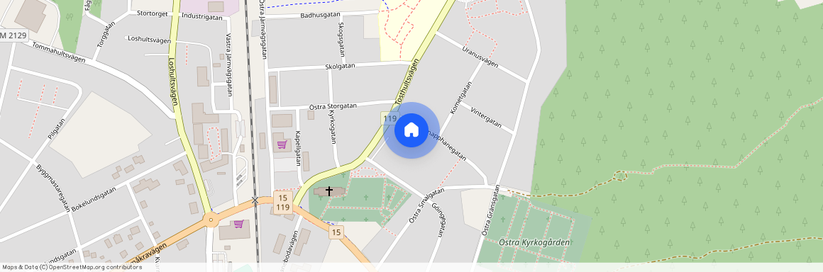 Snapphanegatan 4, Lönsboda