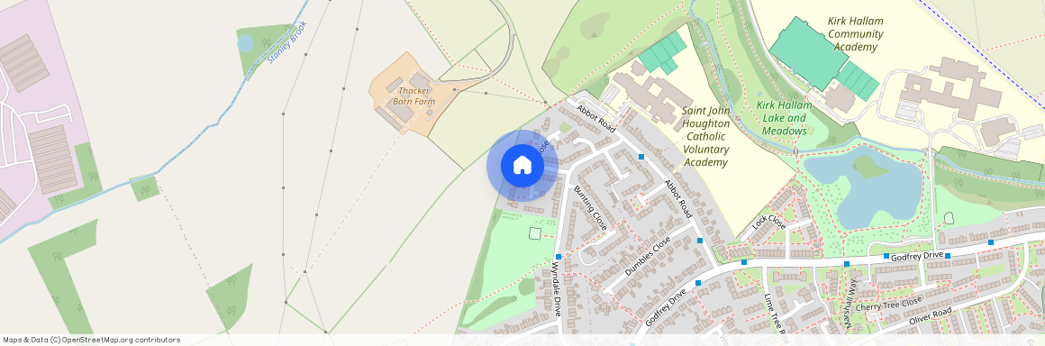 Priory Close, Kirk Hallam, Derbyshire