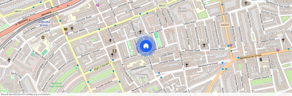 Colville Gardens, London W11 2BA, United Kingdom