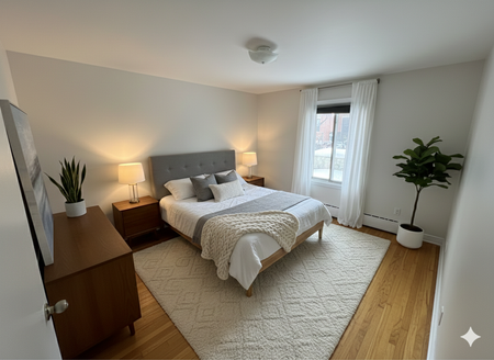 Appartment 2 Bedrooms + private parking / Villeray - Photo 3