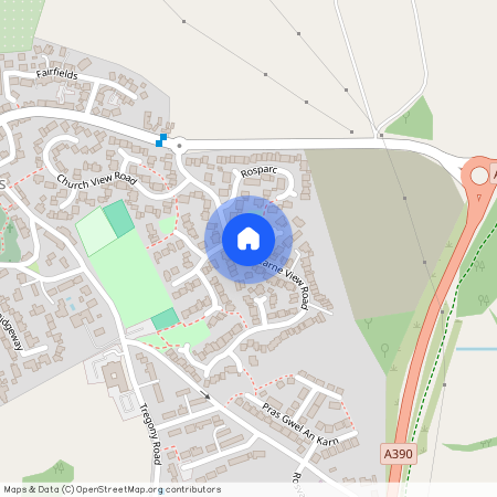 Carne View Road, Probus