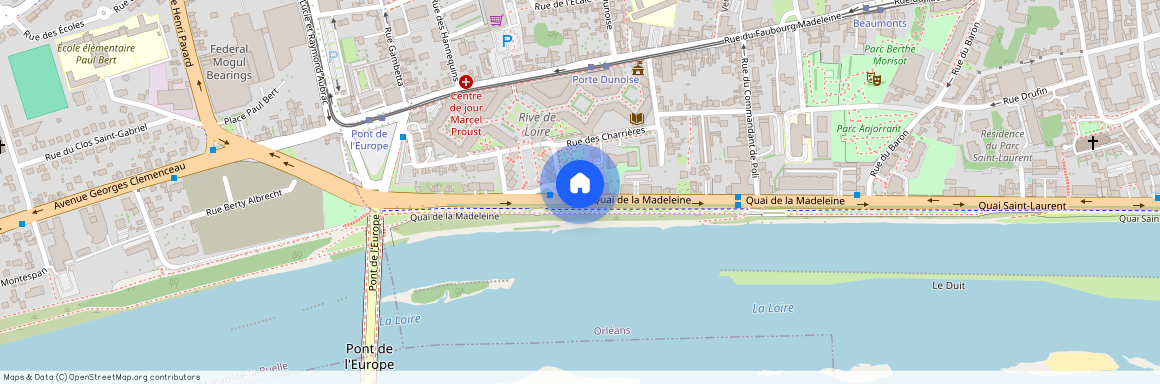 48 quai de la madeleine, Orléans France