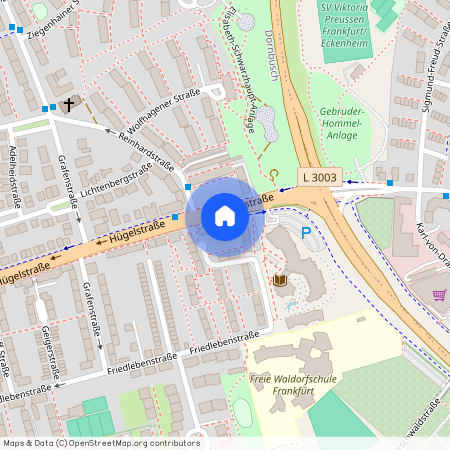 Hügelstr. 73, 60433 Frankfurt am Main OT Dornbusch