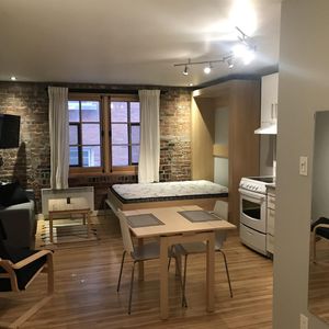 Colombier Loft Studio Entièrement Meublé à Louer Vieux-Québec Juillet 2026 - Photo 3
