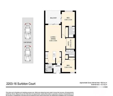LUXURY 2 BED + STUDY APARTMENT IN PRIME CARINDALE LOCATION - Photo 3