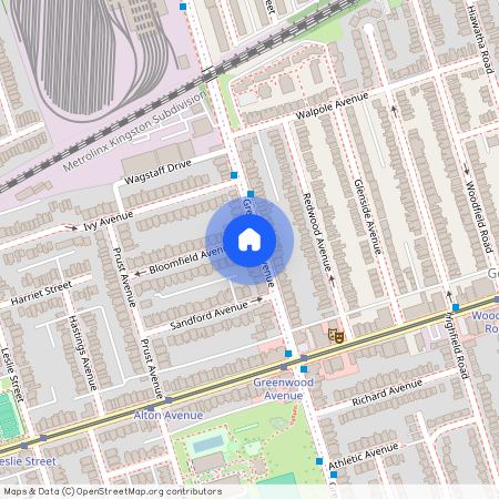 254 Greenwood Avenue Unit# Bsmt, Toronto